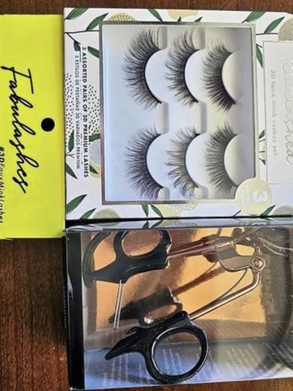False Lashes, Brow Pencils & Mascara Set NWT